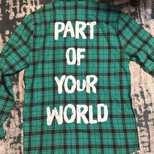 Cakeworthy Ariel Flannel Adult Size Small